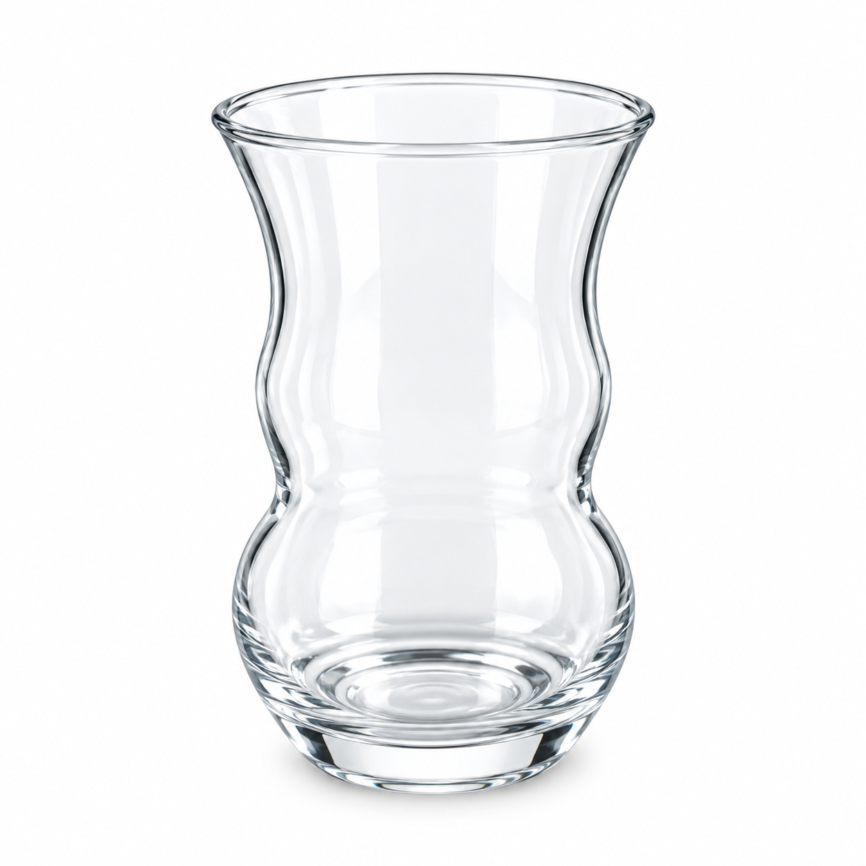 Double-Waist Tea Glass