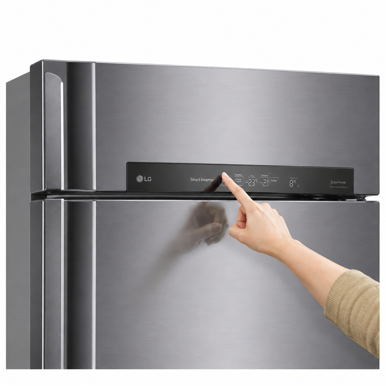 LG Top freezer 547L Capacity ,Inverter , DoorCooling+™, Silver