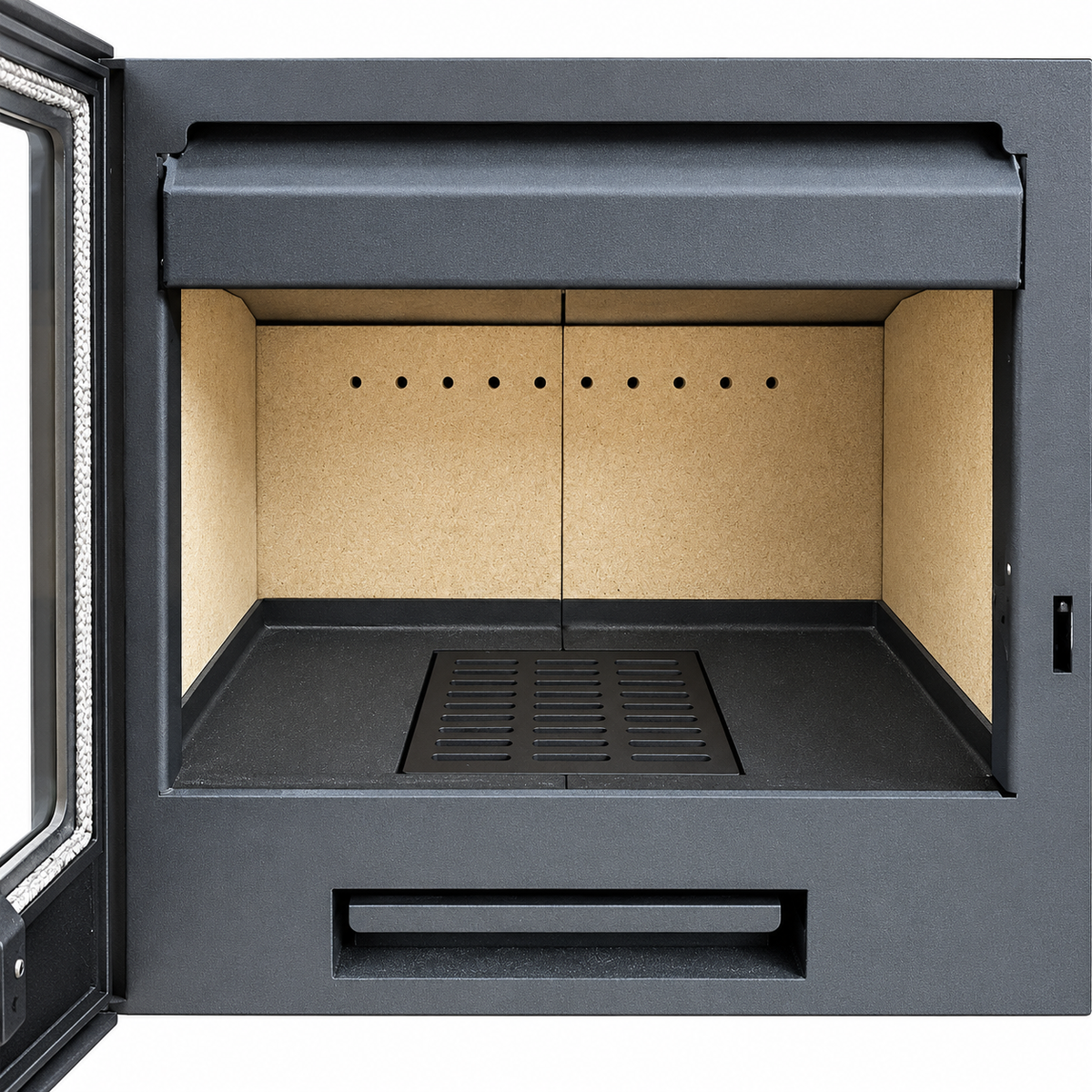 **STOVIA Wood-Burning Stove with Oven – RC1401A, 14.1 kW