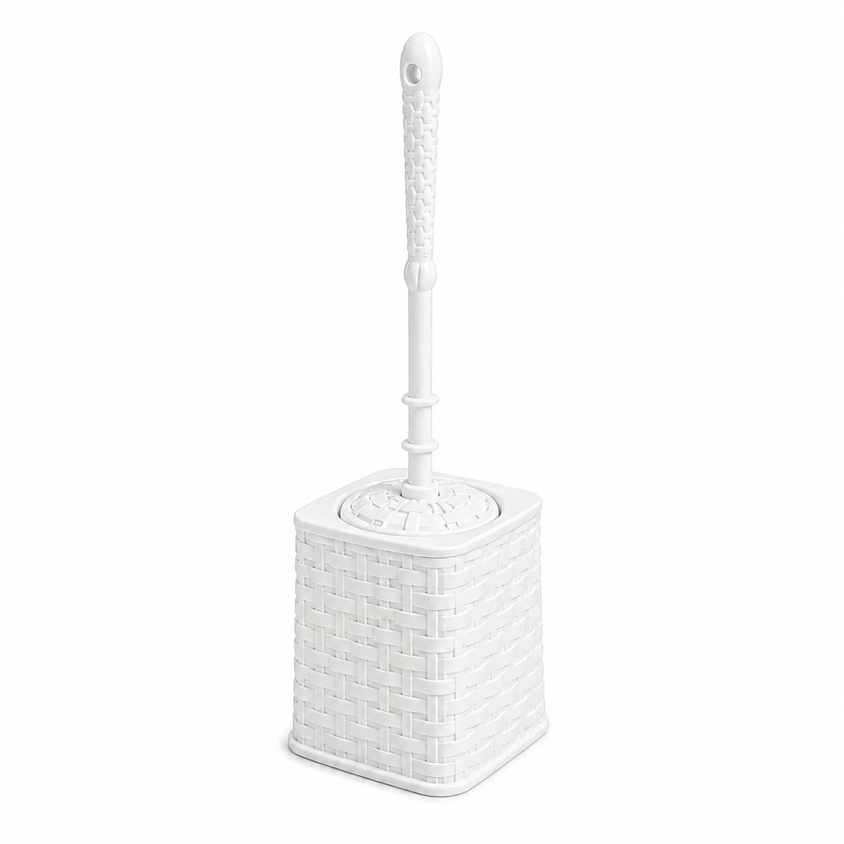 Modern Rattan Toilet Brush Holder