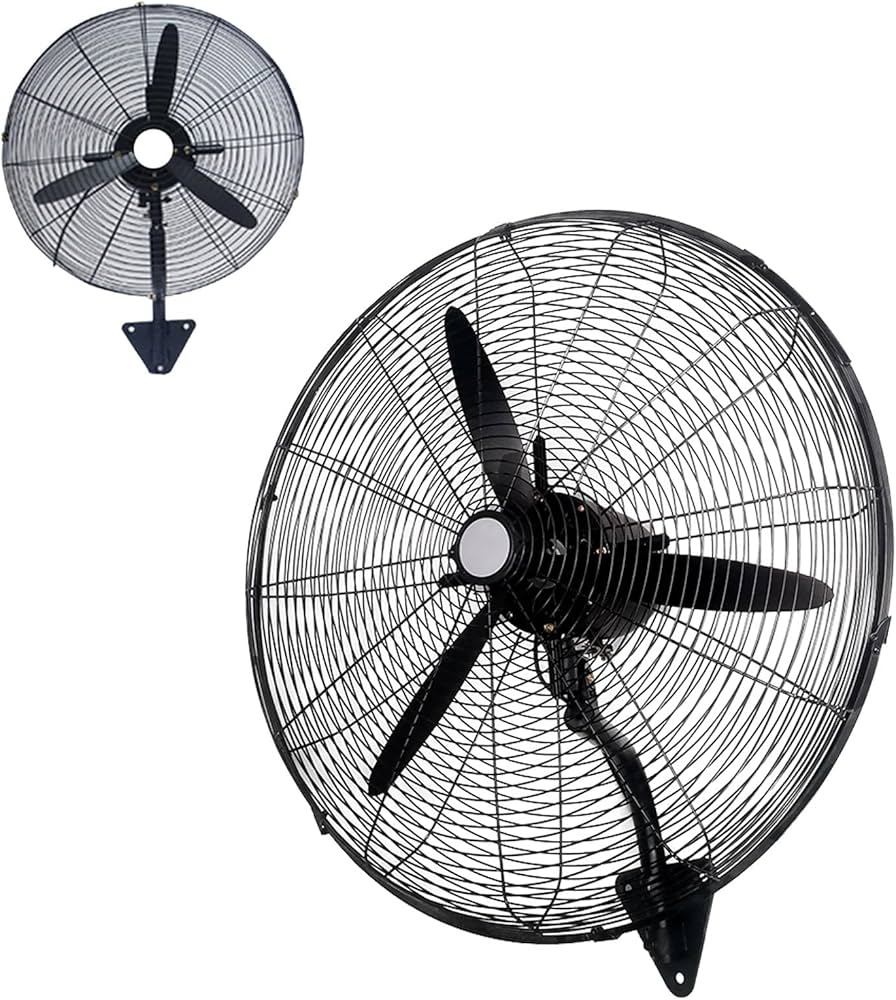 General Chrome Industrial Wall Fan 180 Watt 30"