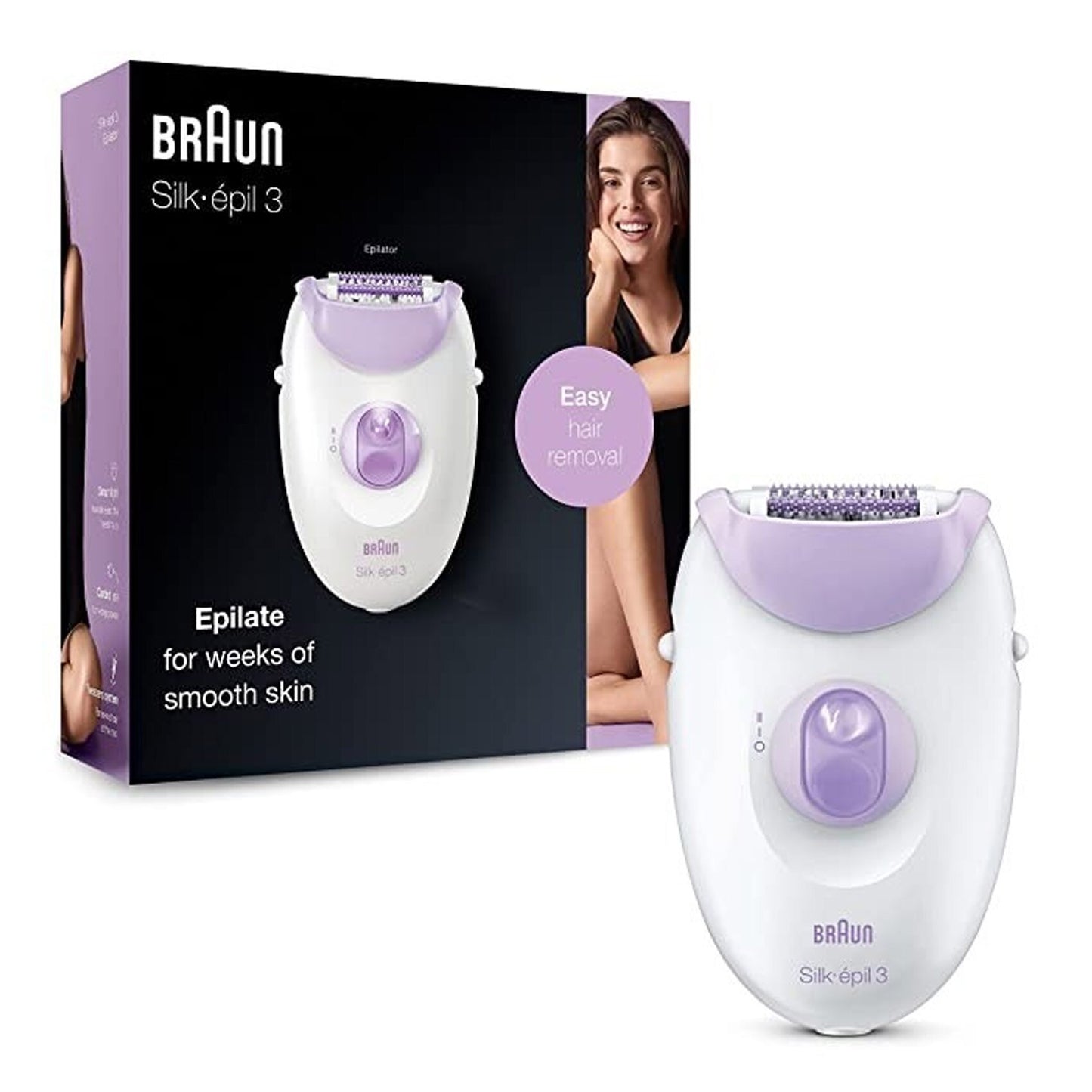 BRAUN Electric Hair Removal Epilator SILK-EPIL 3