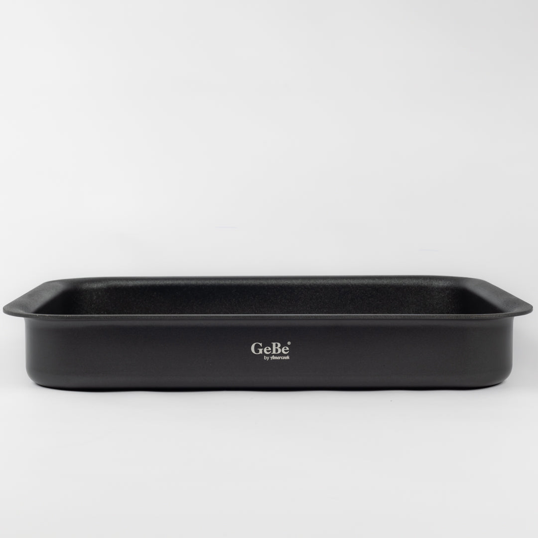 GE BE Venus Rectangle Pan 41x29cm Black