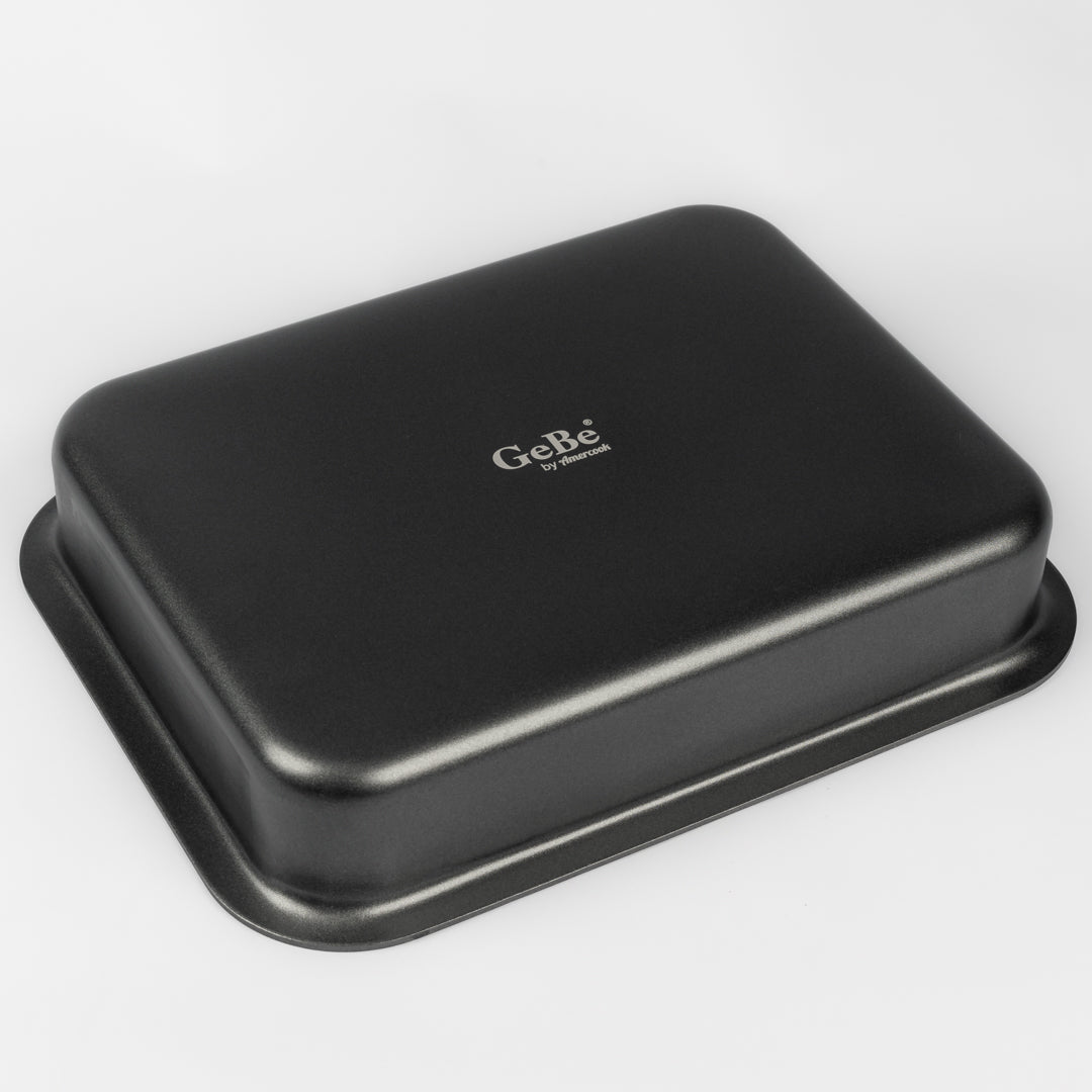 GE BE Venus Rectangle Pan 37x27cm Black
