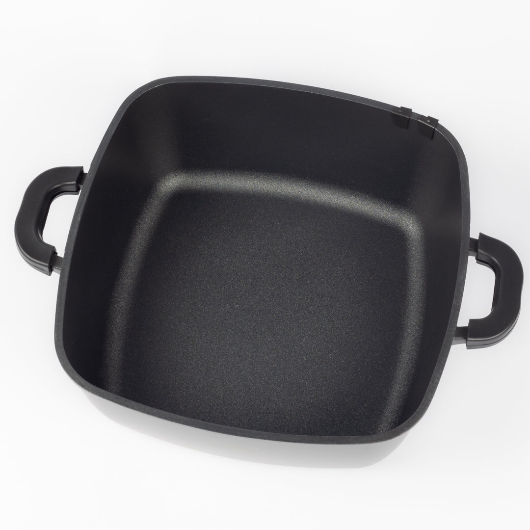 GE BE Venus Fryer Pot W/Lid & Frying Basket 28*28cm BLACK