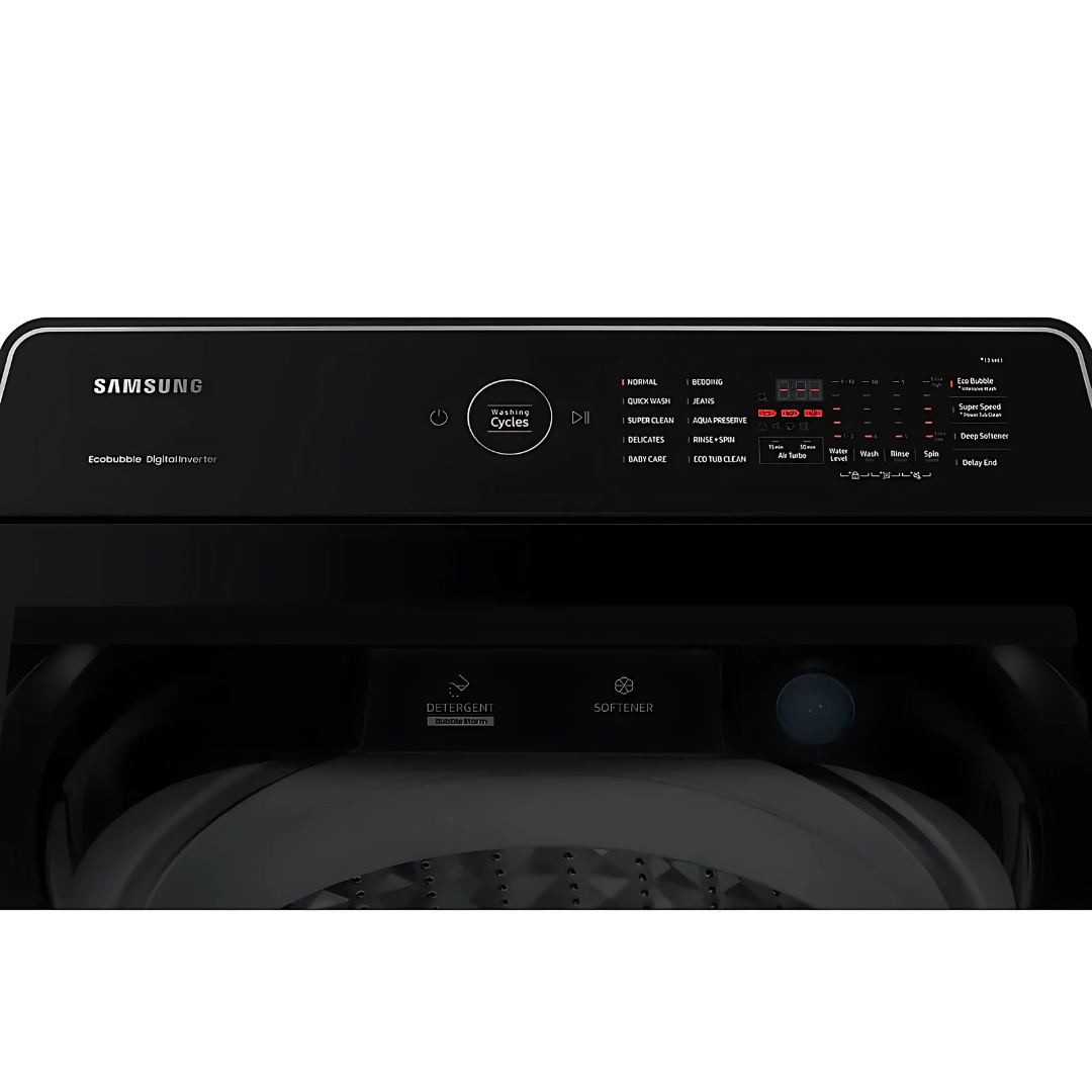 SAMSUNG Washing Machine Top Loading 19KG WA19CG6745BV Black
