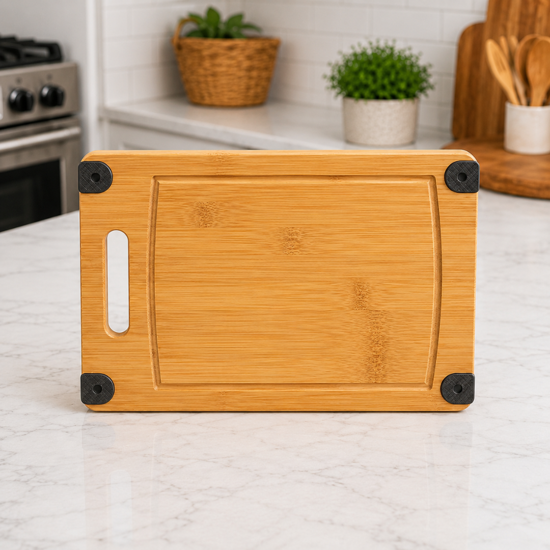 Bamboo Cutting Board with Juice Groove 33*22cm