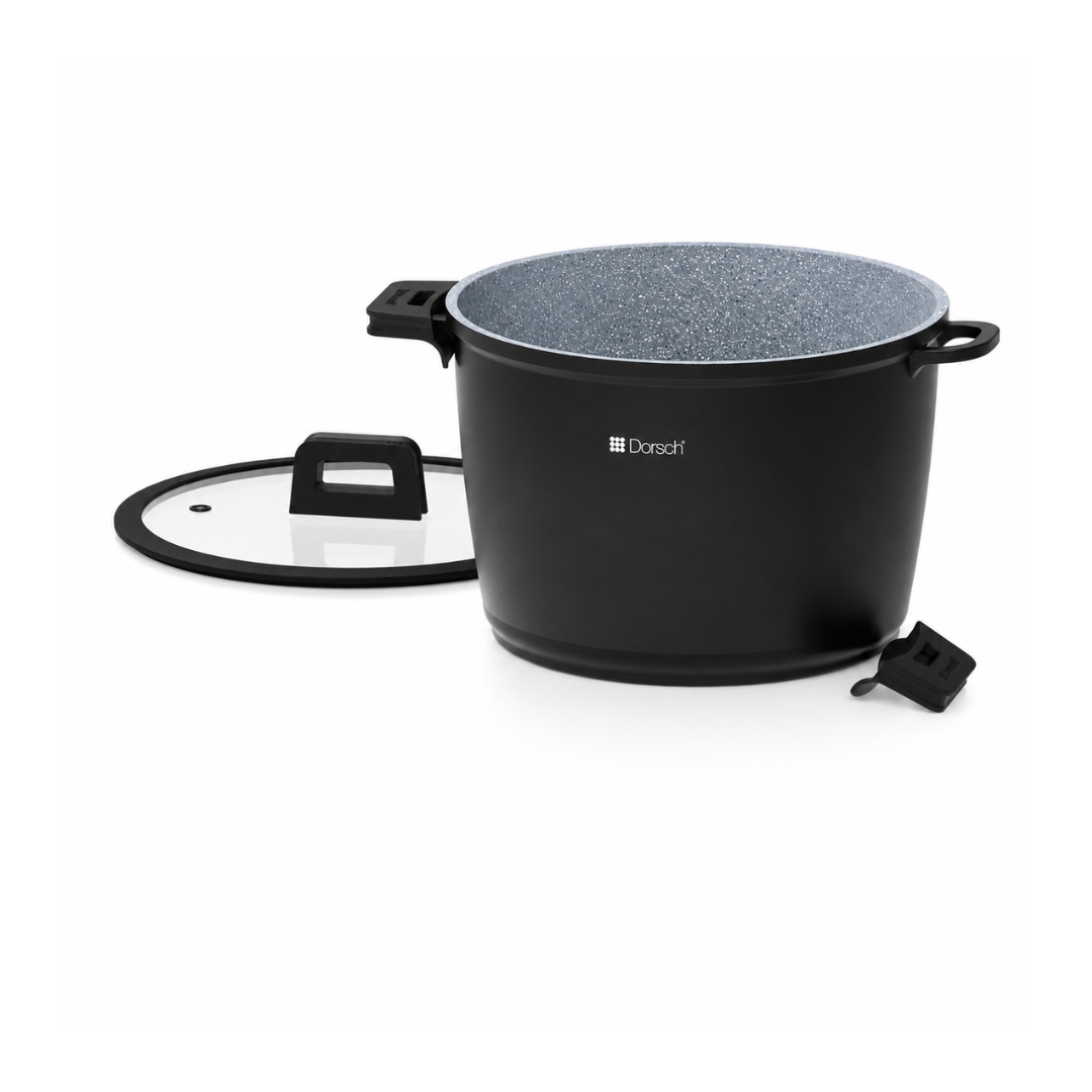 DORSCH 28cm 10 Liter Stockpot With Glass Cover