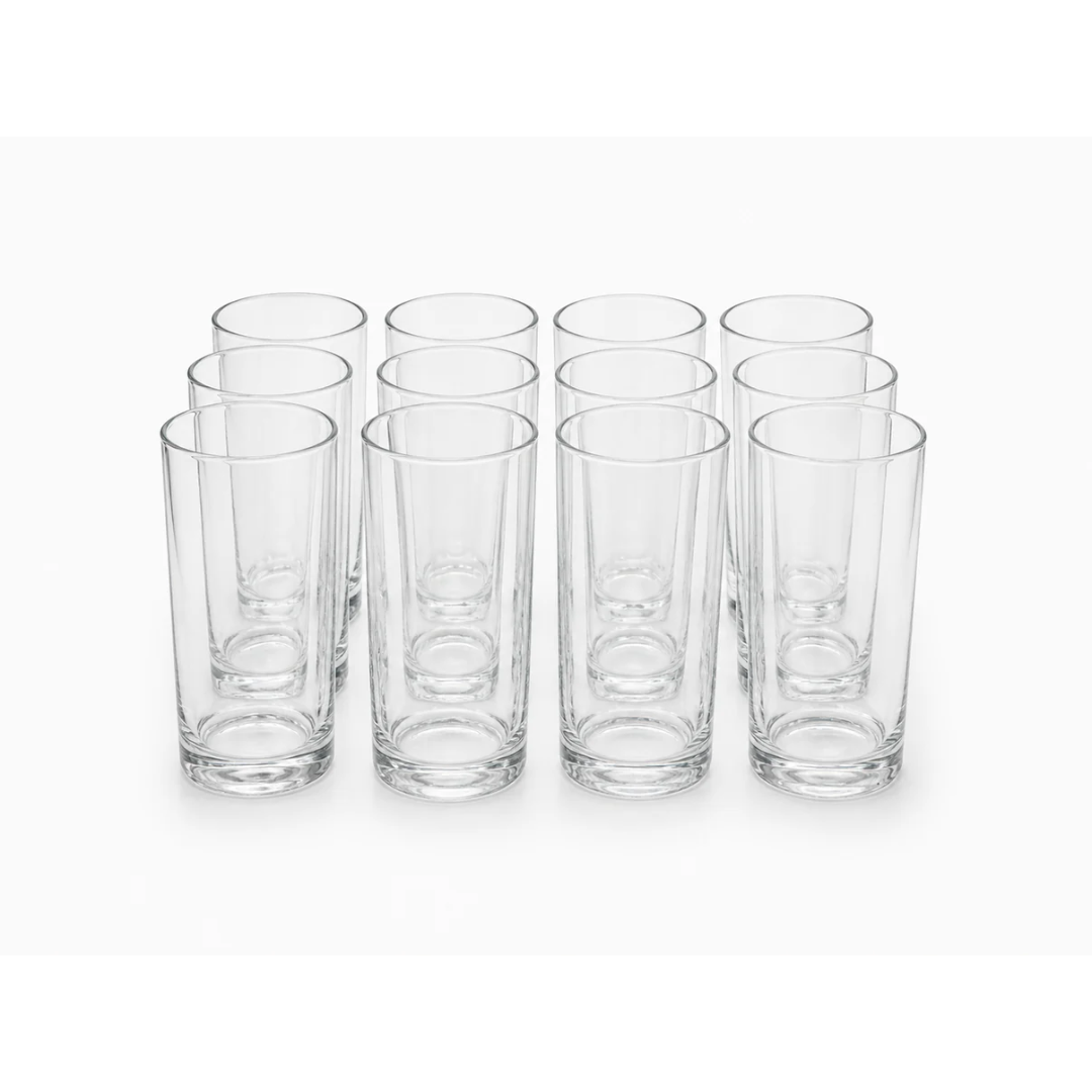 Classic Tall Drinking Glasses