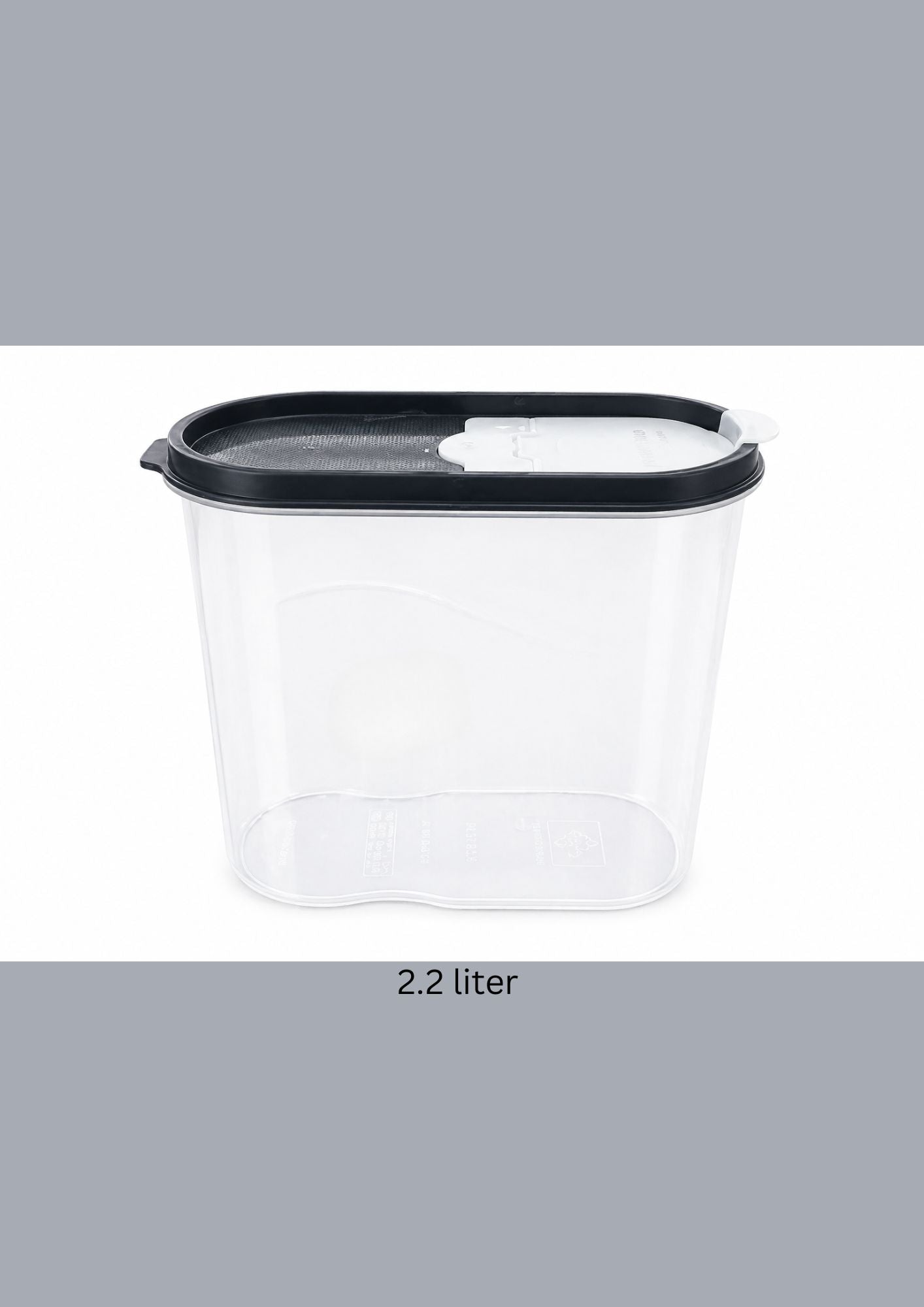 Plastic Pantry Container with Sealing Lid 2.2 liter