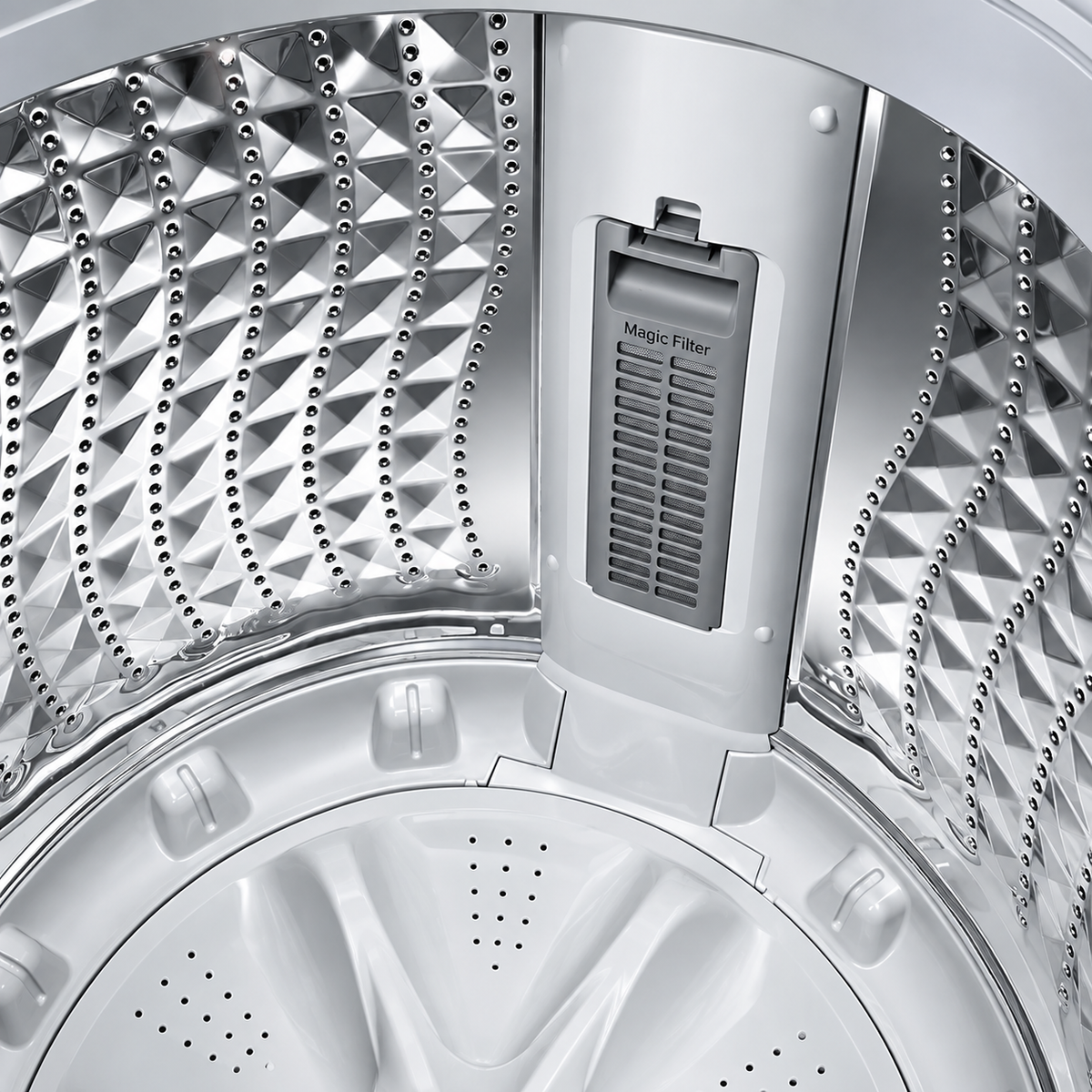 SAMSUNG Washing Machine Top Loading 13KG WA13CG5441B White