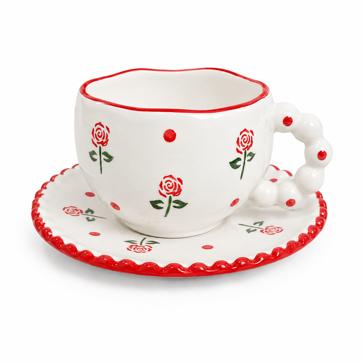 Ceramic Tea Cup Set