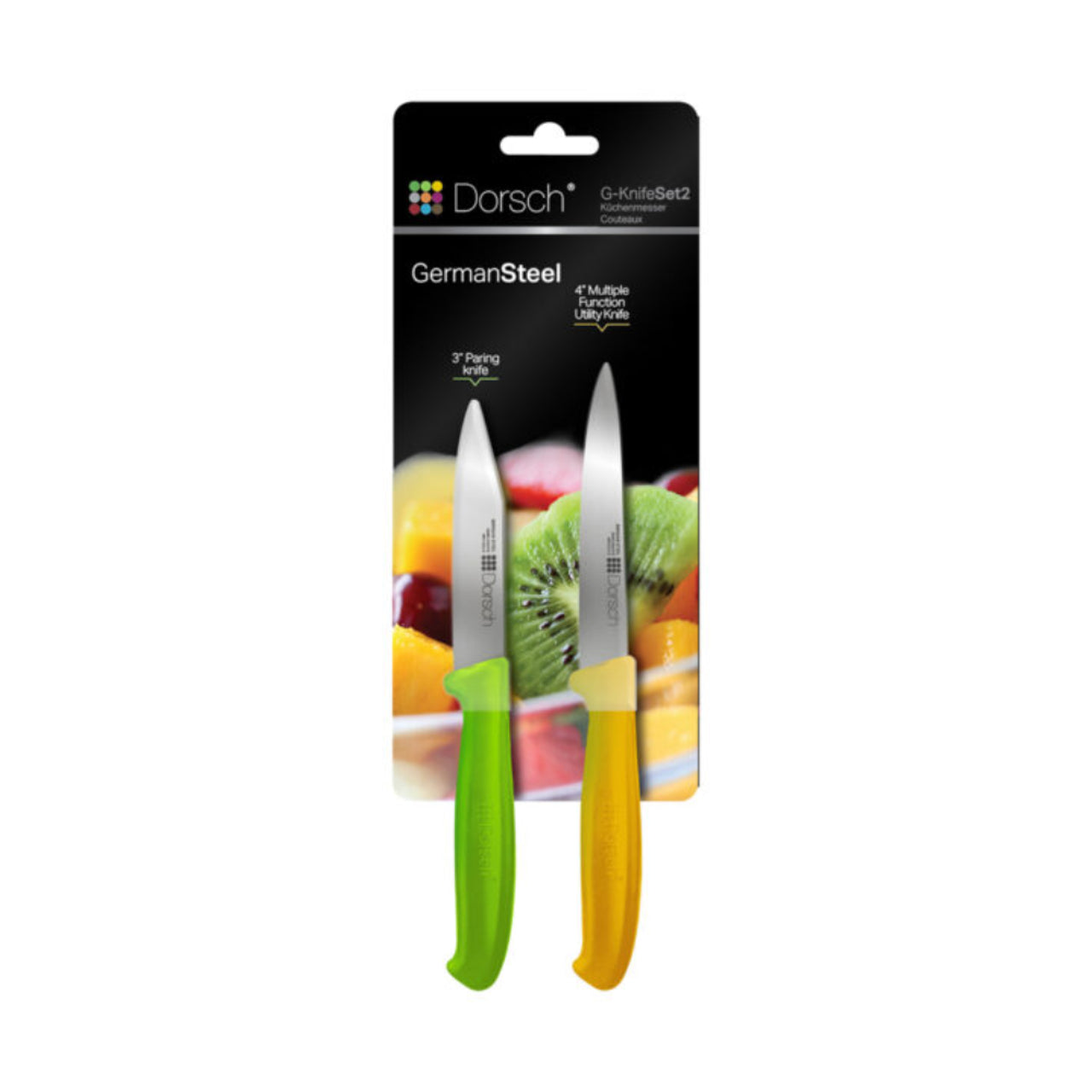 DORSCH Colorful Sharp Knife Set – 2 Pieces