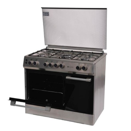 GENERAL NAF GAS COOKER 5 BURNERS  GN-99 90*60 INOX
