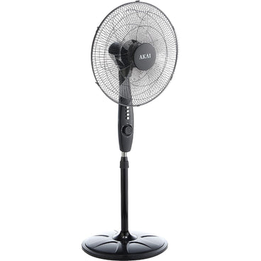 Akai Stand Fan, 18 Inch, Black - AK-18SA