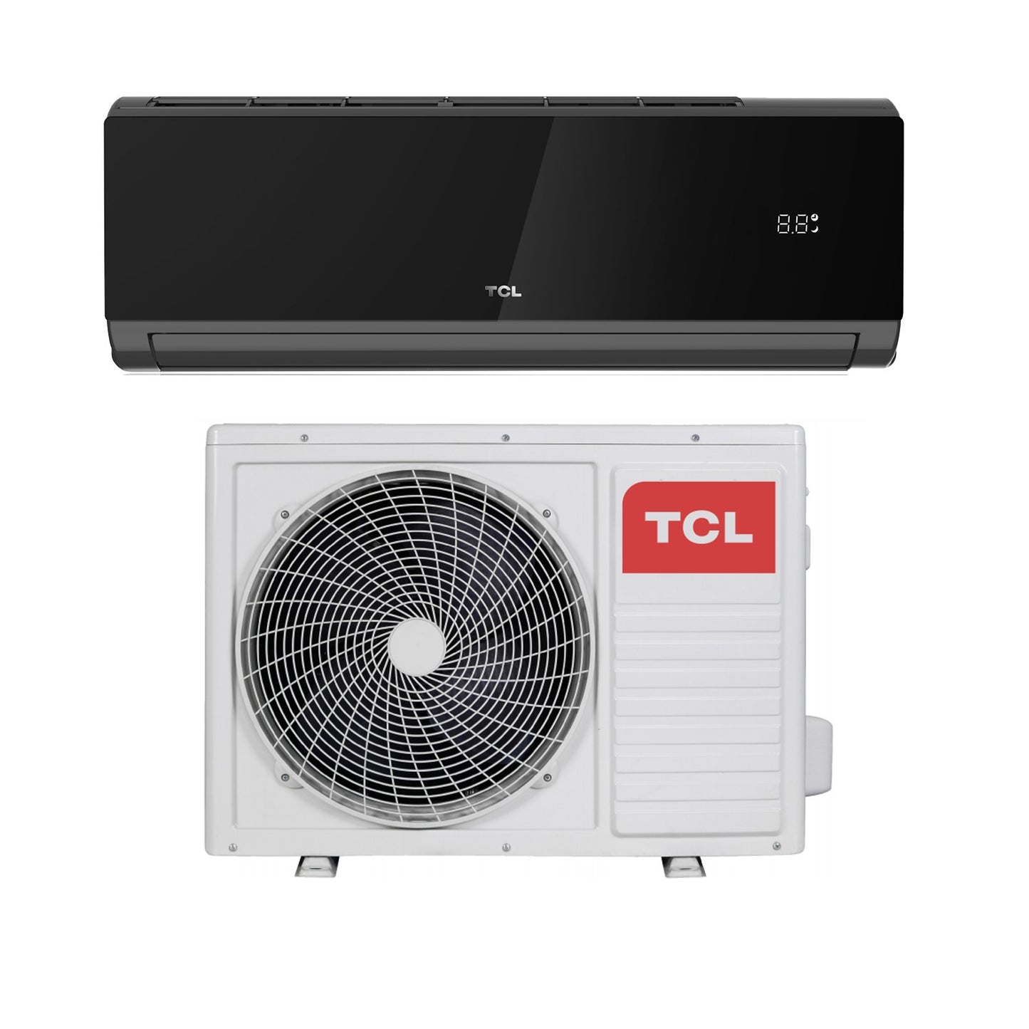 TCL AC Air Condition 12000 BTU Dual Inverter R410 Black