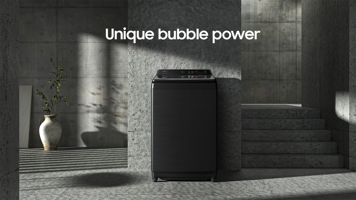 SAMSUNG Washing Machine Top Loading 19KG WA19CG6745BV Black