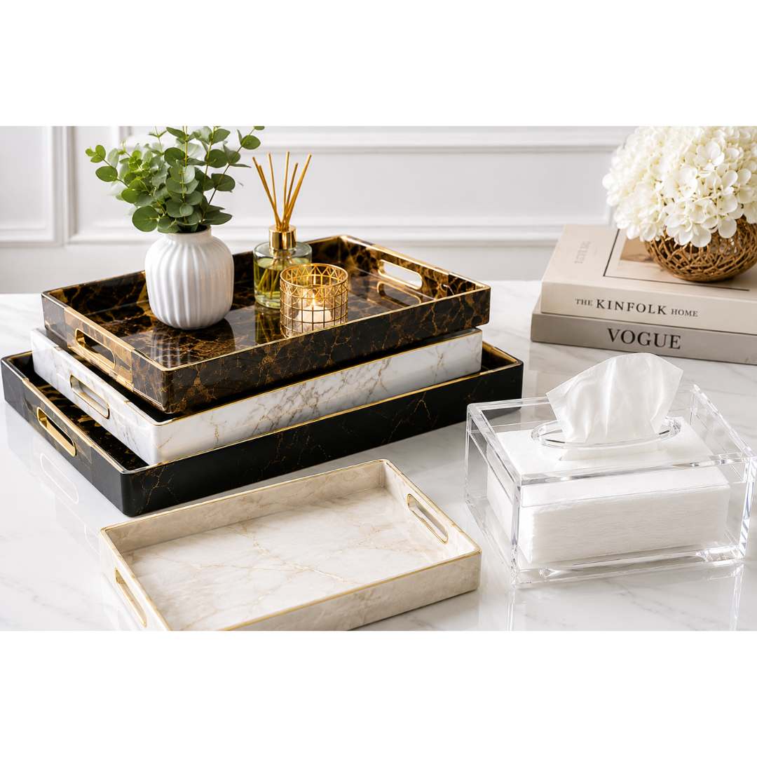 Trays & Tissue Holder
