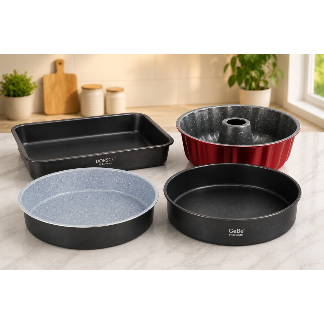 Round & Rectangle pans + Bundt Cake Pan