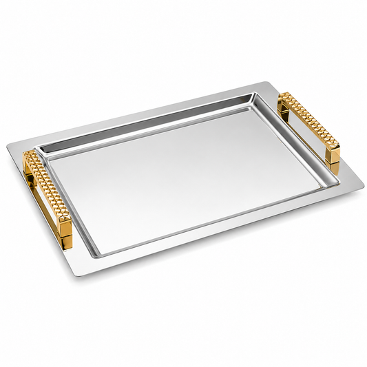DORSCH Combi Gold 18/10 Stainless Serving Tray DH-03214