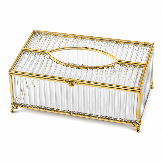Modern Glass Tissue Holder – Luxury Design