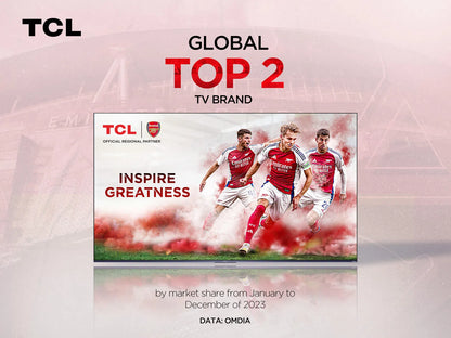 TCL 55P6K 55” 4K Smart TV Google TV – 3x HDMI, 2x USB