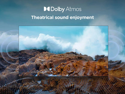 TCL P6K 75 inch Direct LED 4K HDR 10+ Dolby Atmos Smart Google TV