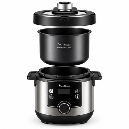 MOULINEX TURBOCUISINE MAXI FAST ELECTRIC PRESSURE COOKER 7.5L CE777827