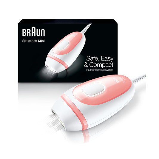 BRAUN Silk-Expert Mini + Venus Smooth Razor + Travel pouch