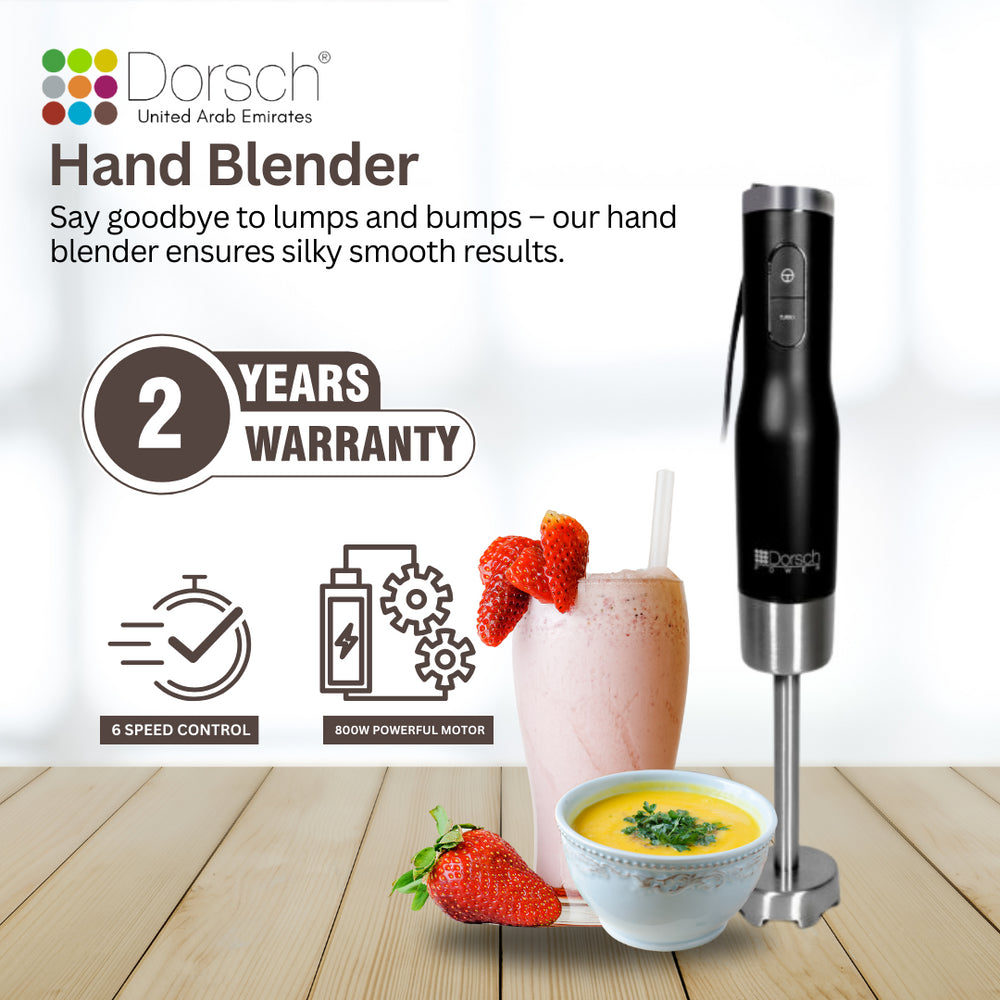 DORSCH Hand Blender Black - 800W