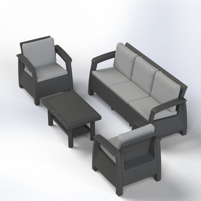 3M-HAV03-HAVANA 3 SEATS 184*50*80CM