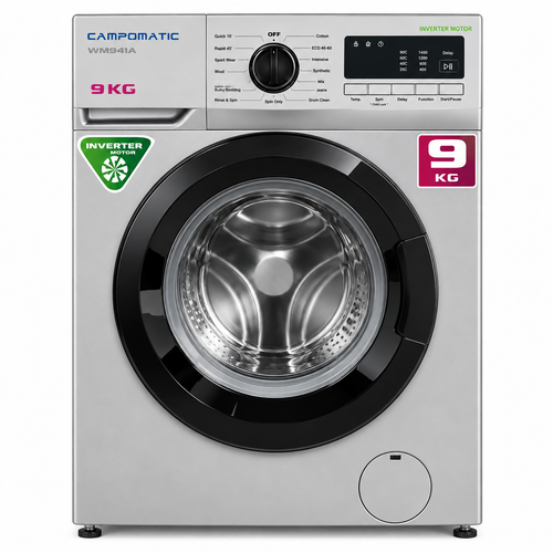 Campmatic Washing Machine  WM94IA Silver&Black