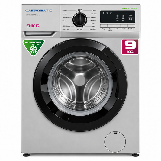 Campmatic Washing Machine  WM94IA Silver&Black