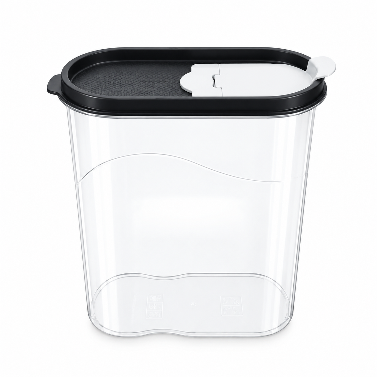 Plastic Pantry Container with Sealing Lid