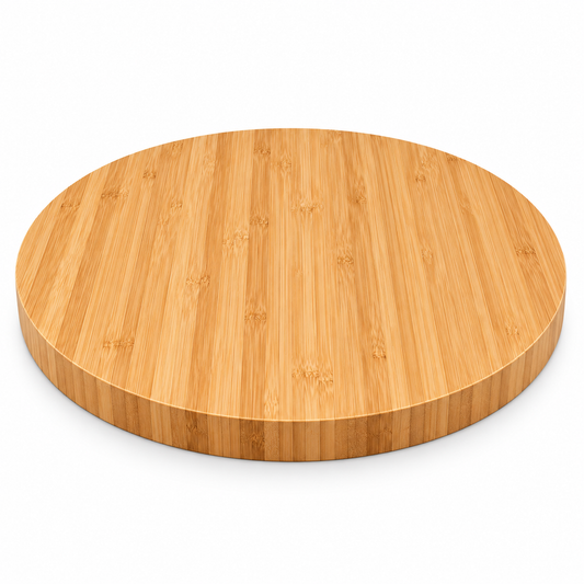 Round Bamboo Rotating Serving Board (Lazy Susan)