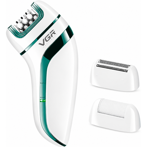 VGR 3 in 1 Hair Removal Machine Cleansing Razor Electric Professional Epilator Body Epilator