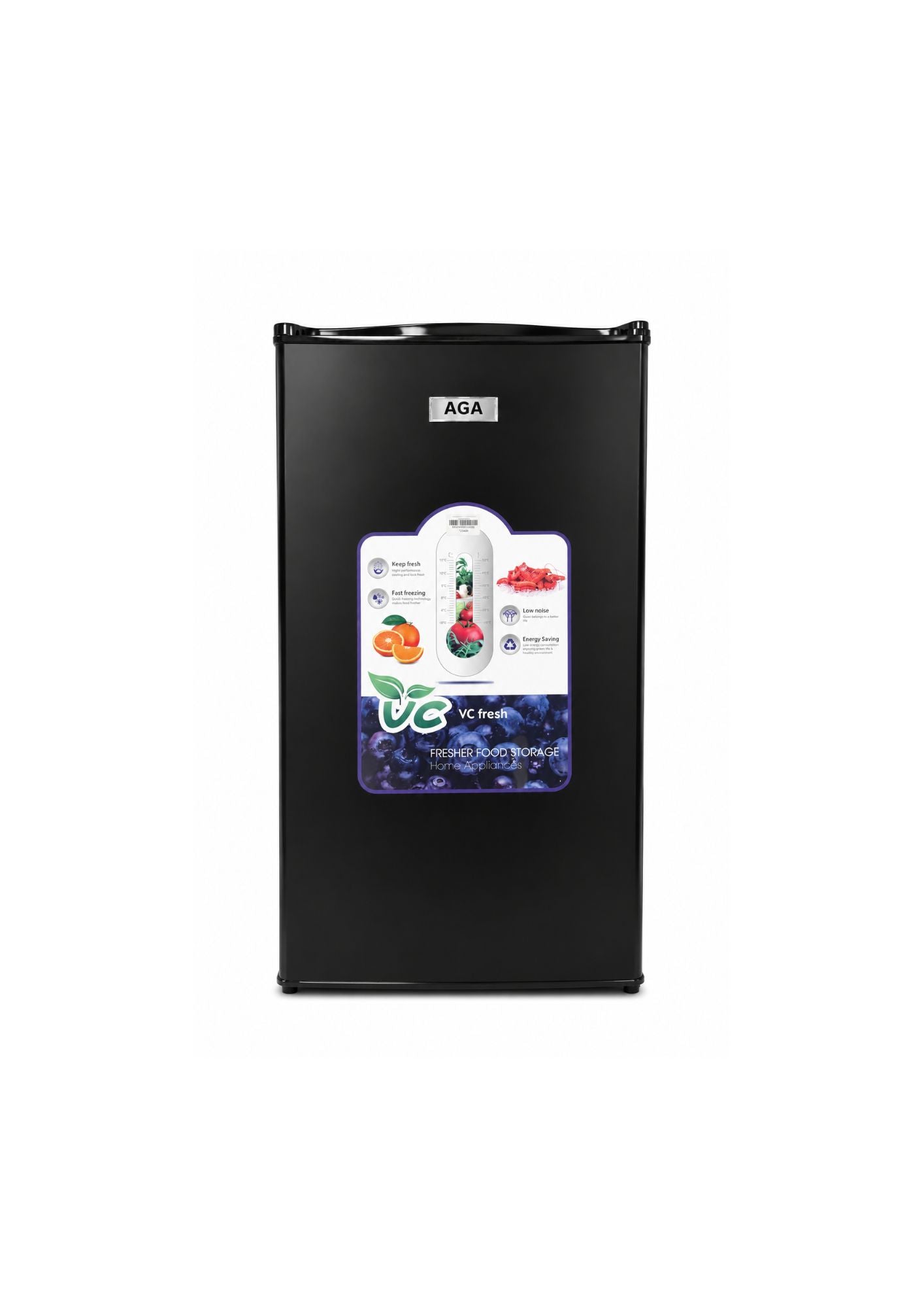 AGA Refrigerator 5FT AG-90R Black