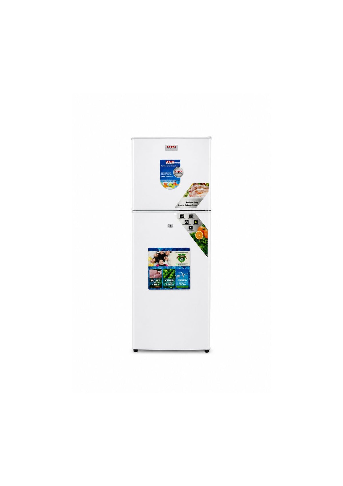 AGA Refrigerator 7FT White