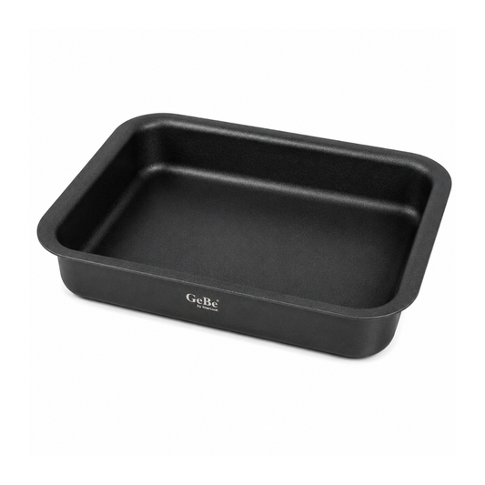 GE BE Venus Rectangle Pan 37x27cm Black