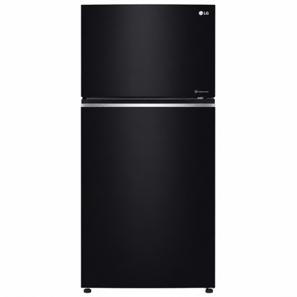 LG REFRIGERATOR GN-C702SGGU H:180*W:78*D:66 - GLASS BLACK