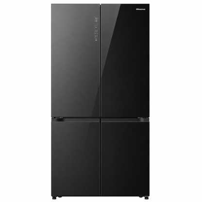 HISENSE REFRIGERATOR RQ759N4IBUI H:176.5*W:91.5*D:72 - BLACK