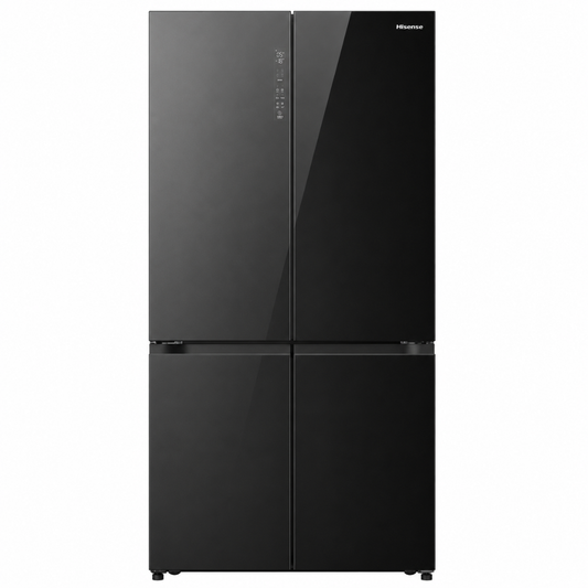 HISENSE REFRIGERATOR RQ759N4IBUI H:176.5*W:91.5*D:72 - BLACK