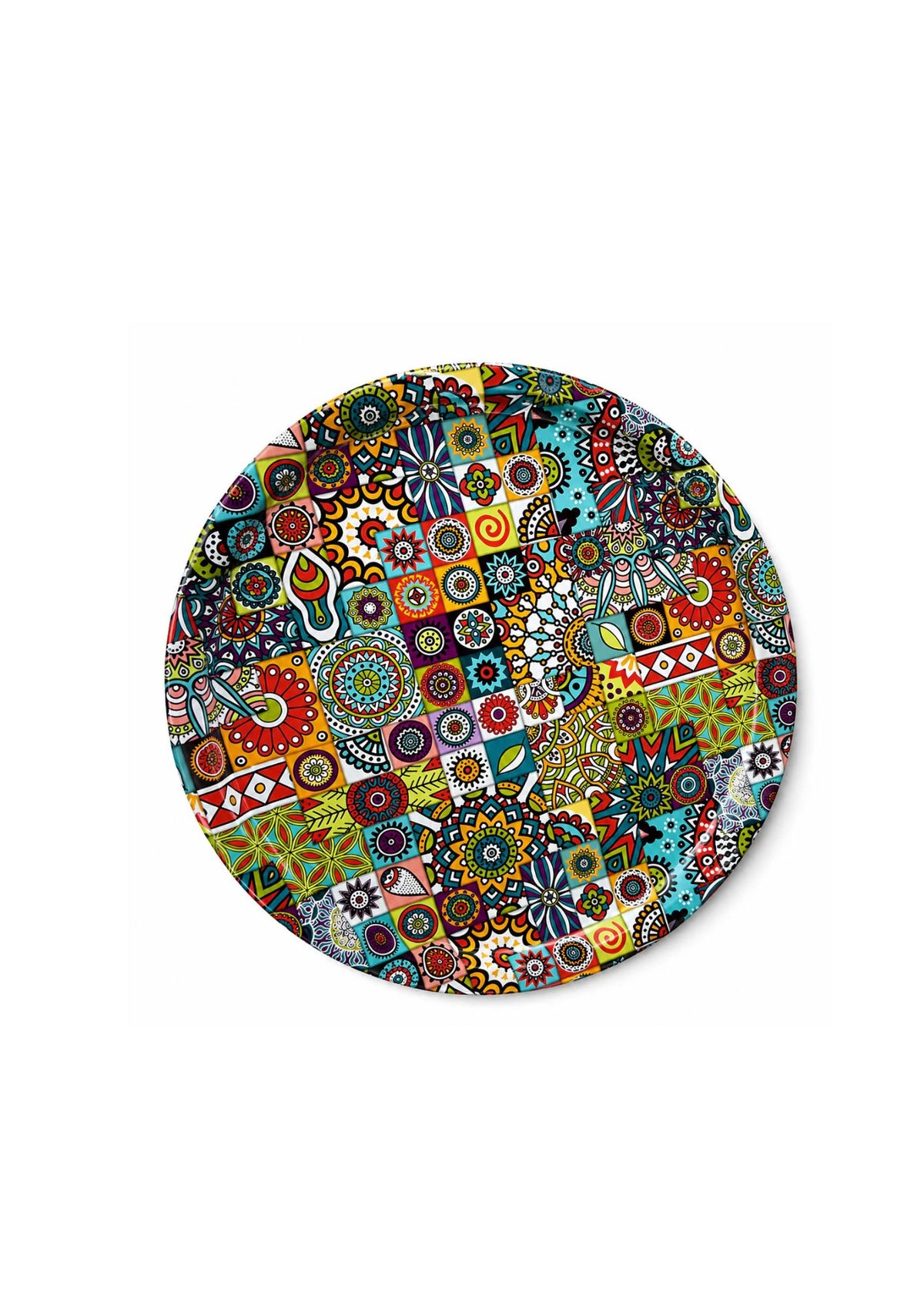 Multicolor Decorative Tray