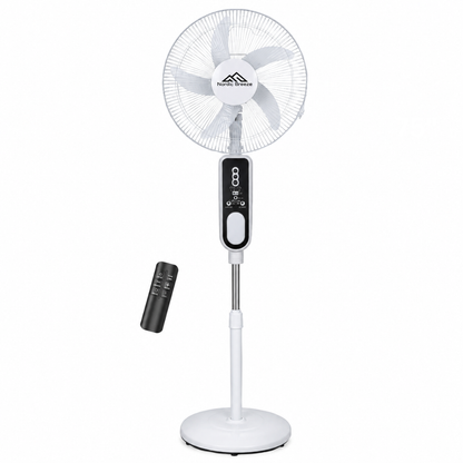 Nordic Breeze 16" Fan Lithium Rechargeable Led Usb with Remote