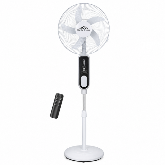 Nordic Breeze 16" Fan Lithium Rechargeable Led Usb with Remote