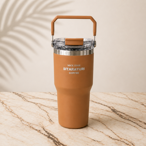 Insulated Stainless Steel Travel Tumbler Stainless Steel 600ml