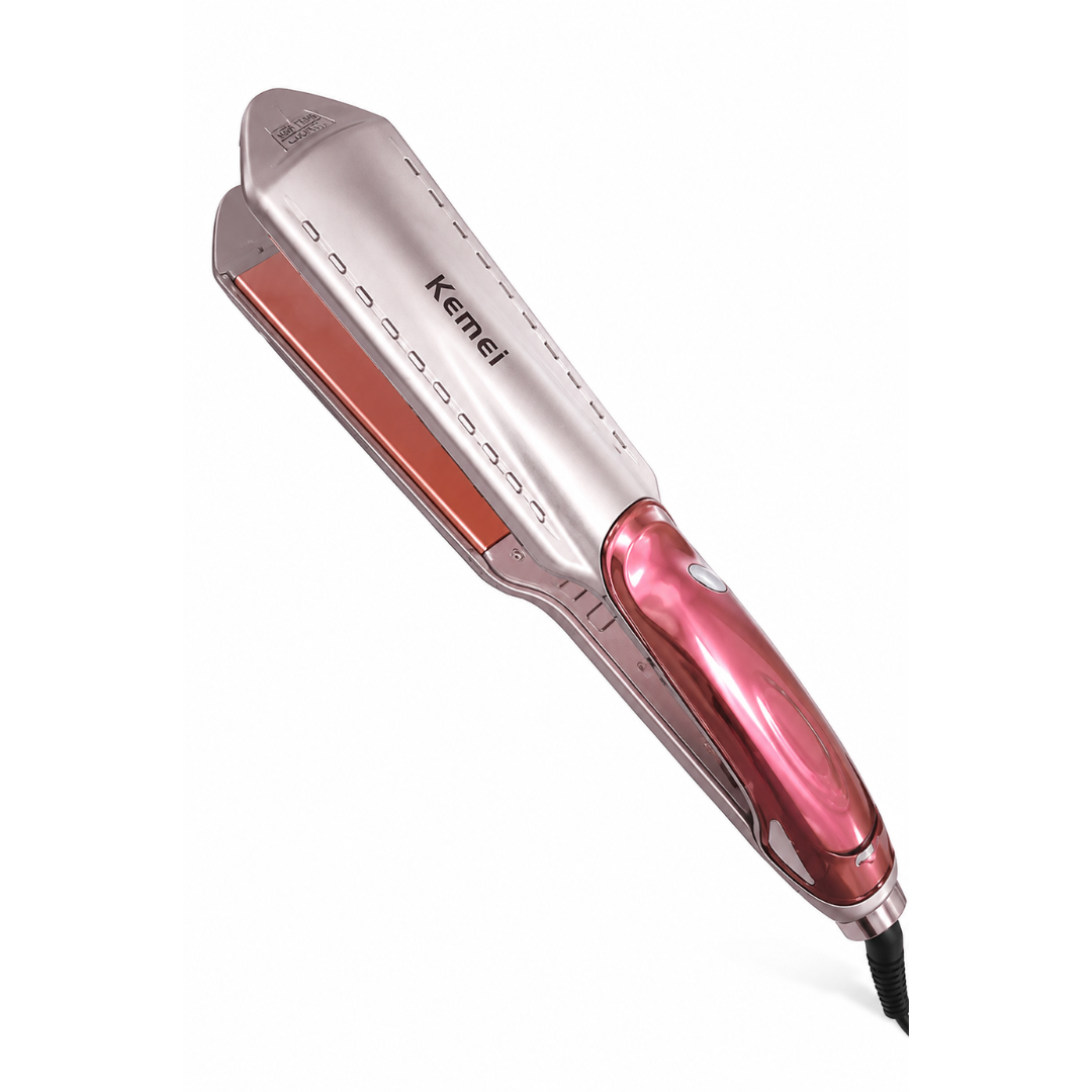 KEMEI Professional Hair Straightener with Temperature Control