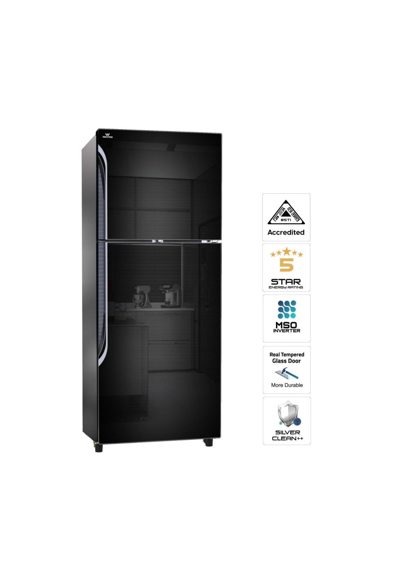 Walton Refrigerator WNH-3H6-GDEL-XX (Inverter)