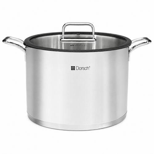DORSCH 32cm Casserole + Lid Steel PRO 17L