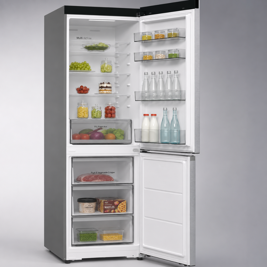 HISENSE REFRIGERATOR RB5P504NMI3 H:172*W:80*D:67 -DARK SILVER